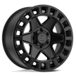 Black Rhino Hard Alloys York 17x8 Matte Black 52mm ET 84.1mm CB 6x130