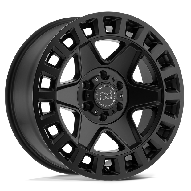 Black Rhino Hard Alloys York 17x8 Matte Black 30mm ET 71.5mm CB 5x127