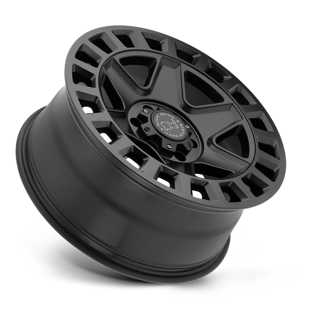Black Rhino Hard Alloys York 17x8 Matte Black 30mm ET 71.5mm CB 5x127