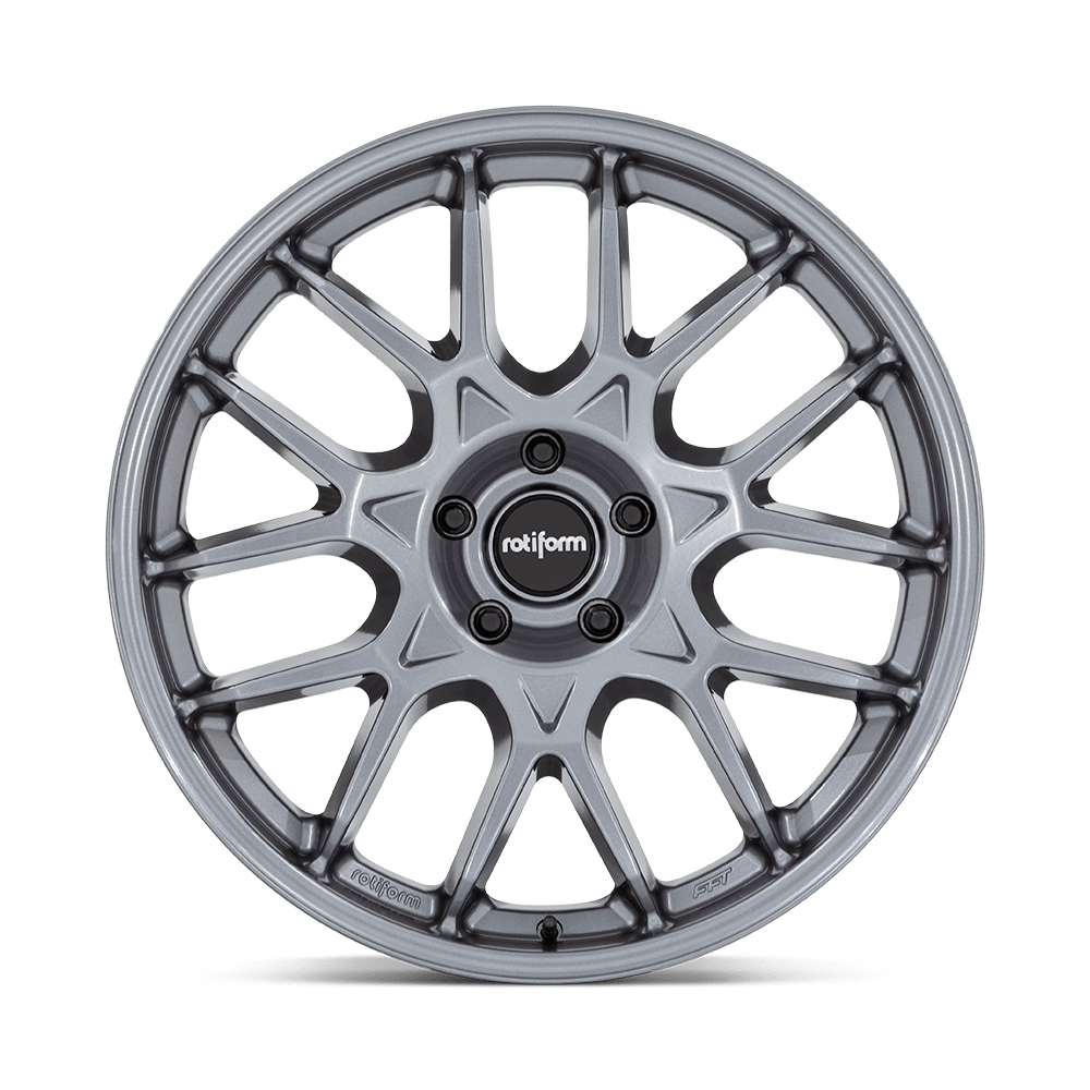 Rotiform R196 ZWS 22x10 Gloss Anthracite 25mm ET 84.1mm CB 5x130