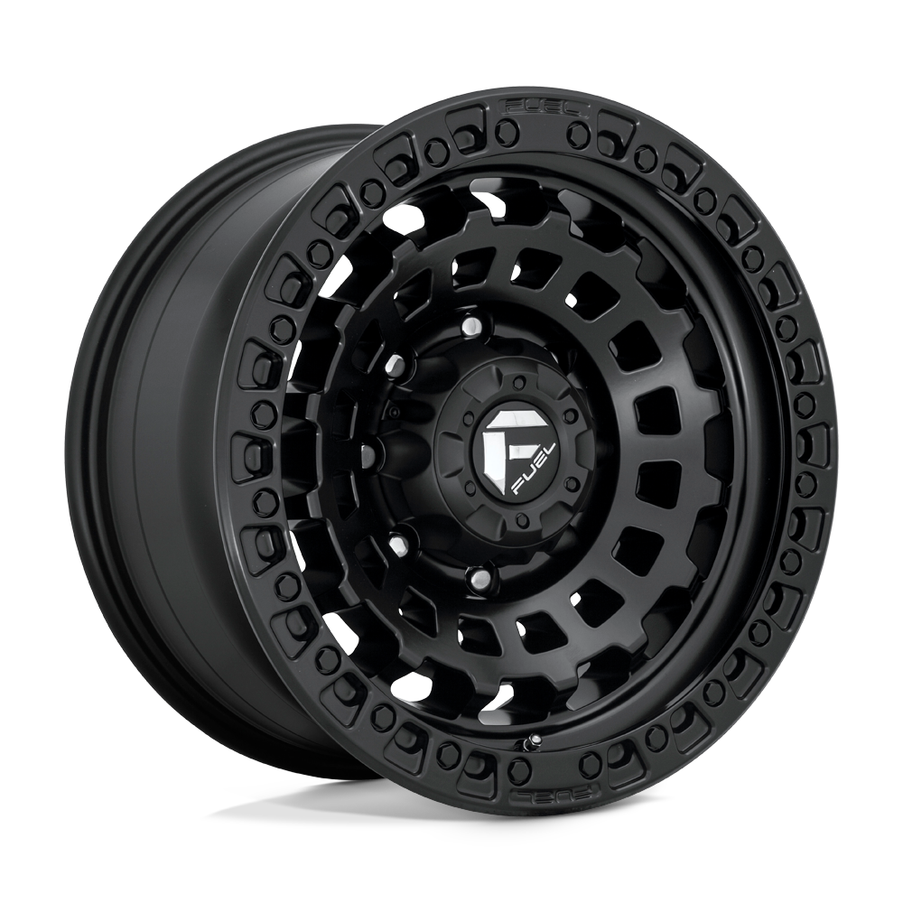 Fuel Wheels D633 Zephyr 17x8 Matte Black 38mm ET 64.15mm CB 5x114.3