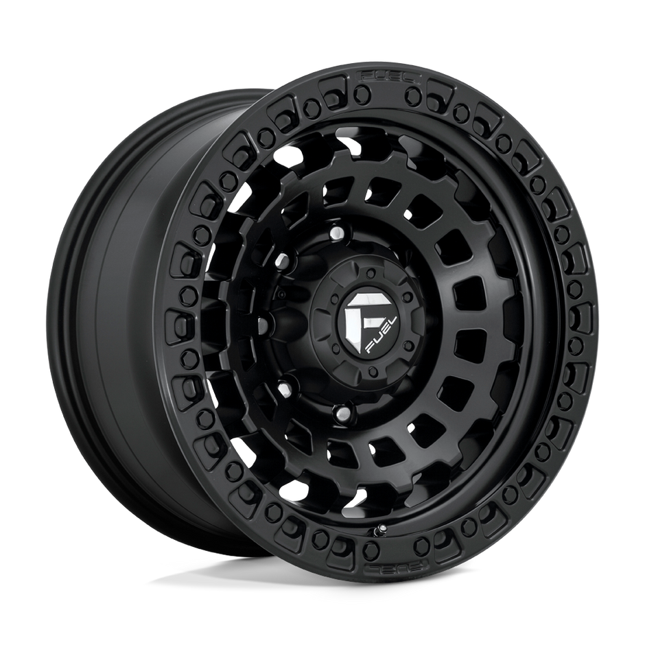 Fuel Wheels D633 Zephyr 17x8 Matte Black 38mm ET 64.15mm CB 5x114.3
