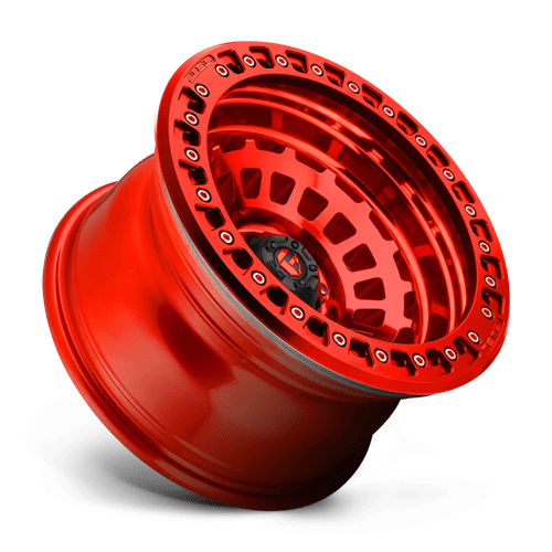 Fuel Wheels D100 Zephyr Beadlock 17x9 Candy Red -38mm ET 71.5mm CB 5x127