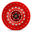 Fuel Wheels D100 Zephyr Beadlock 17x9 Candy Red -38mm ET 71.5mm CB 5x127
