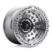Fuel Wheels D102 Zephyr Beadlock 17x9 Gloss Machined -15mm ET 106.1mm CB 6x139.7