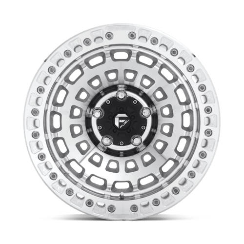 Fuel Wheels D102 Zephyr Beadlock 17x9 Gloss Machined -15mm ET 106.1mm CB 6x139.7