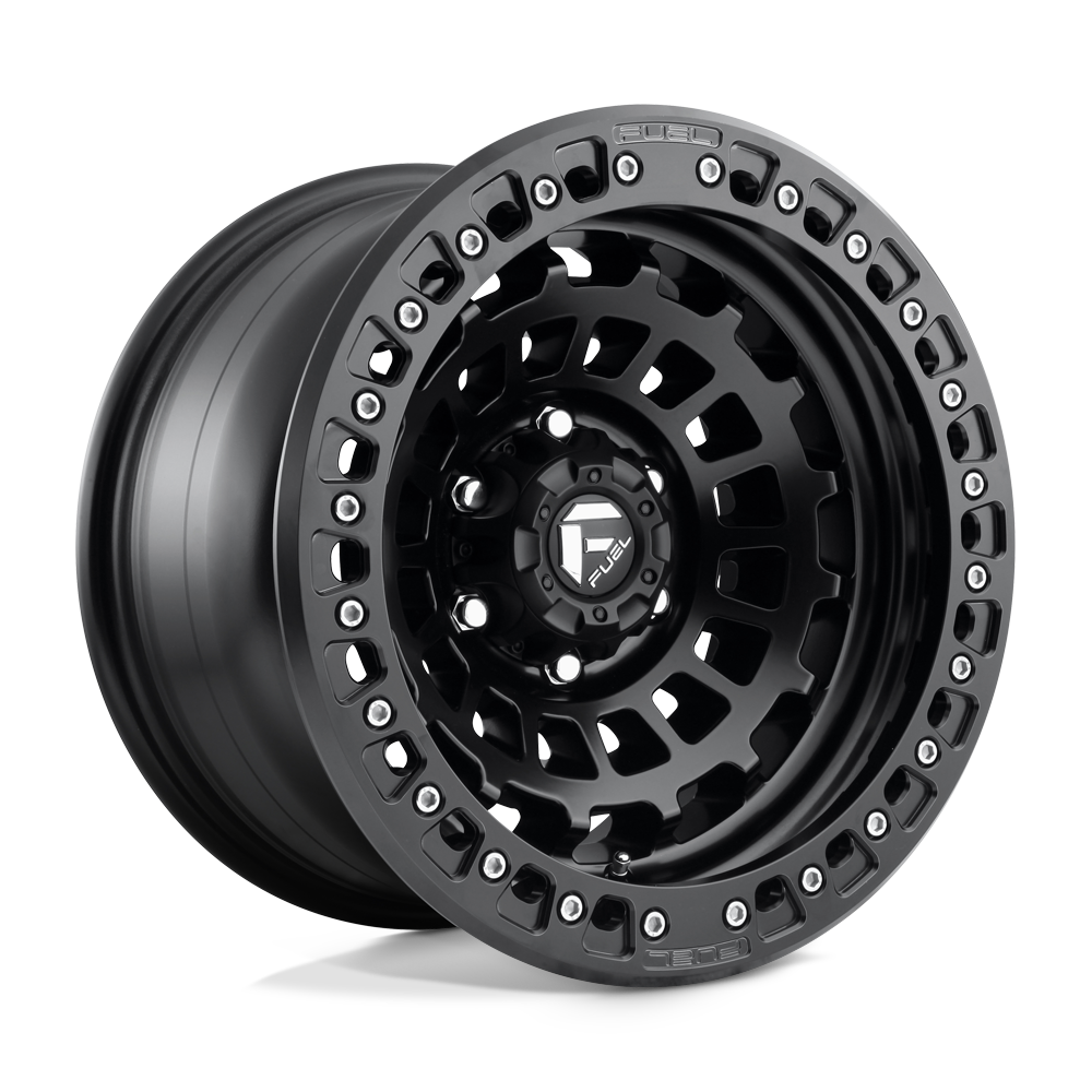 Fuel Wheels D101 Zephyr Beadlock 17x9 Matte Black -38mm ET 71.5mm CB 5x127