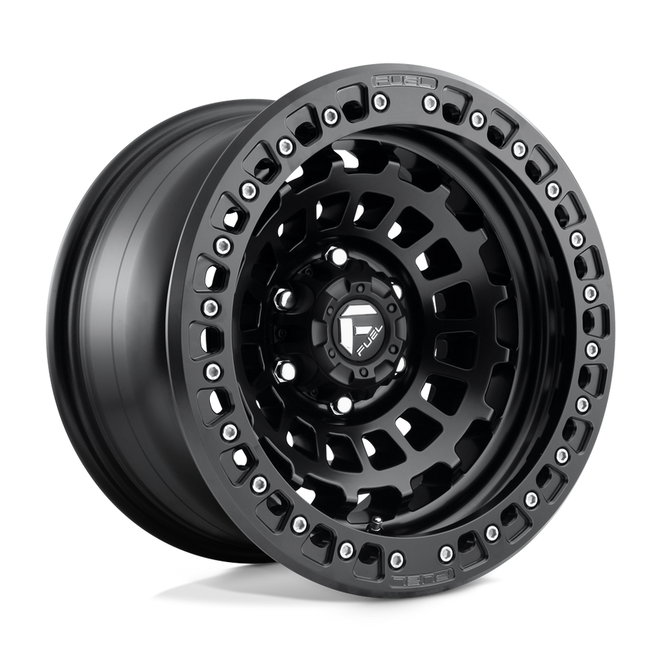 Fuel Wheels D101 Zephyr Beadlock 17x9 Matte Black -38mm ET 71.5mm CB 5x127