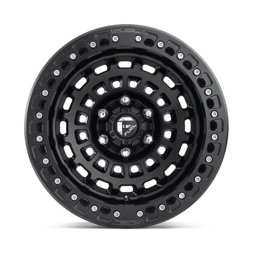 Fuel Wheels D101 Zephyr Beadlock 17x9 Matte Black -38mm ET 71.5mm CB 5x127