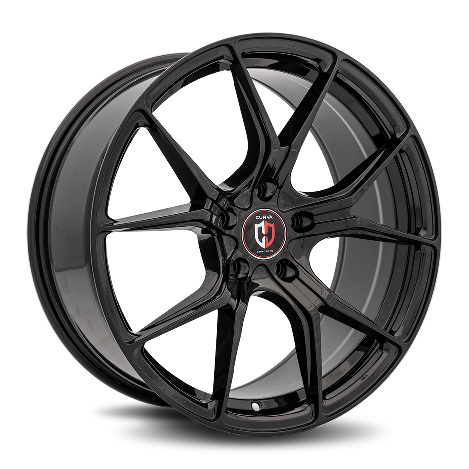 Curva C42 19x8.5 Gloss Black wheel