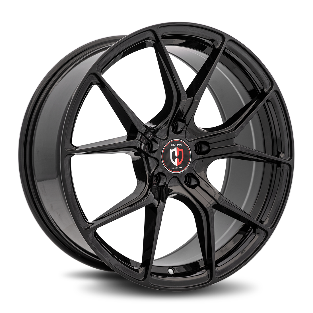 Curva C42 19x9.5 Gloss Black wheel
