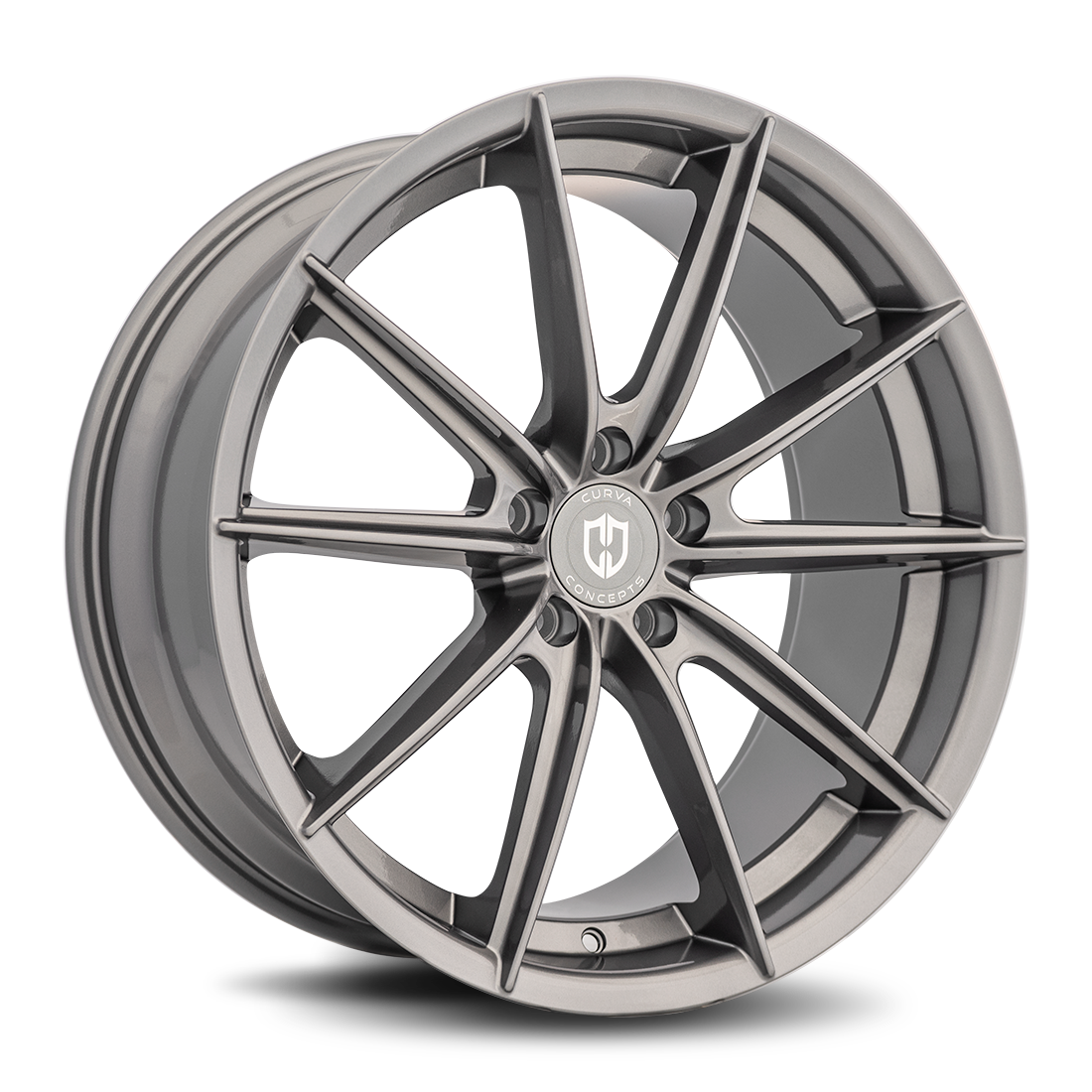 Curva C46 20x9 Gloss Gun Metal wheel