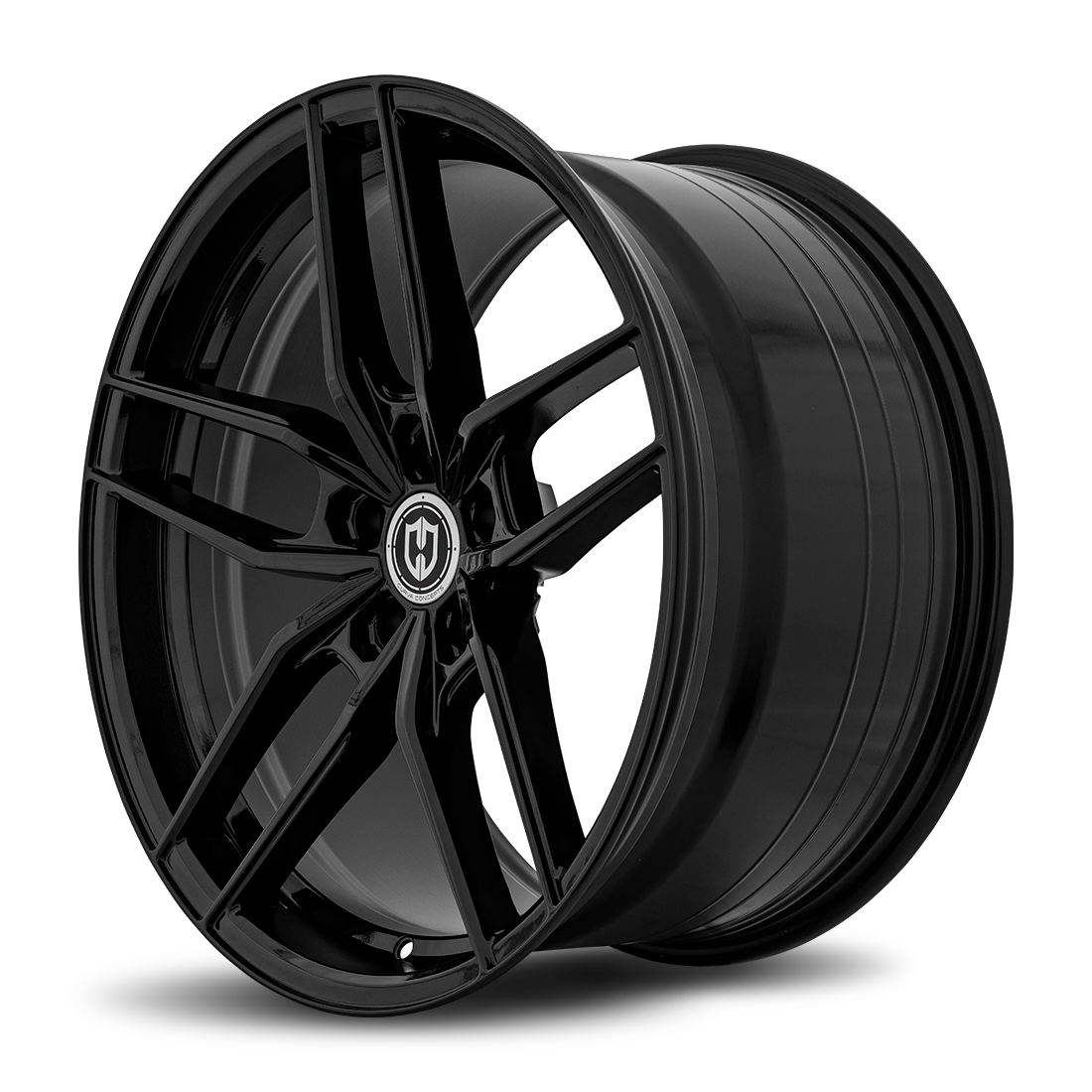 Curva CFF25 20x10 Gloss Black wheel