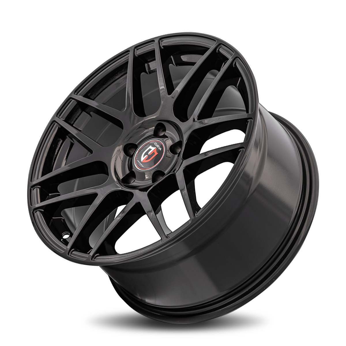 Curva C300 18x9.5 Gloss Black wheel
