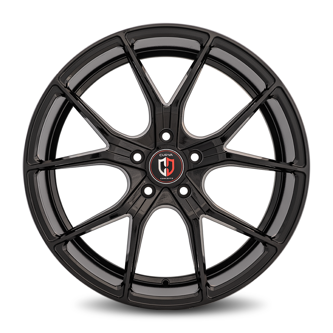 Curva C42 20x10 Gloss Black wheel