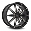 Curva C49 20x9 Gloss Black Milled wheel