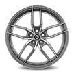 Curva CFF25 18x8.5 Gun Metal Machine Face wheel