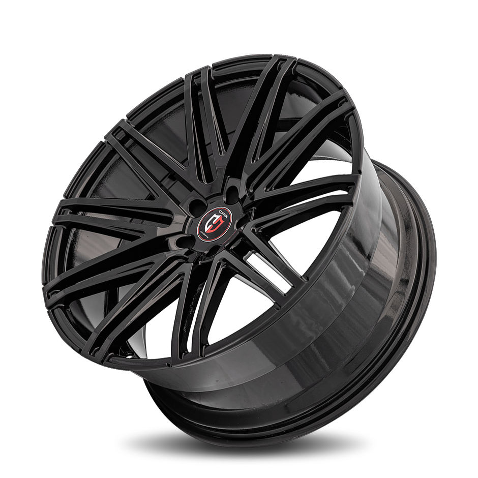 Curva C48 22x9 Gloss Black wheel