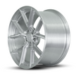 Curva CFF70 20x10.5 Brushed Clear Coat wheel