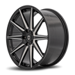 Curva C49 20x9 Gloss Black Milled wheel