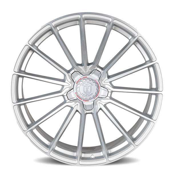 Curva CFF75 19x9.5 Silver Machined Face Satin Lacquer wheel
