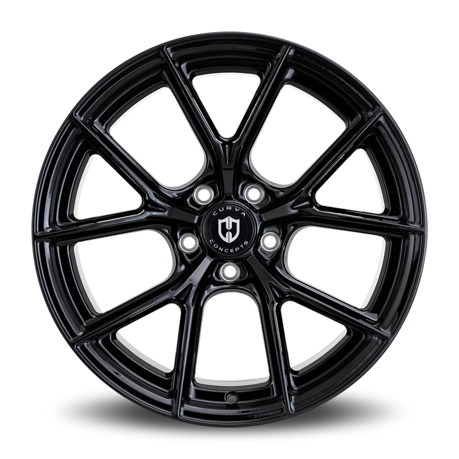 Curva CFF70 19x9 Gloss Black wheel