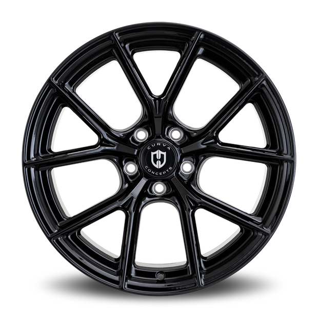 Curva CFF70 20x10.5 Gloss Black wheel