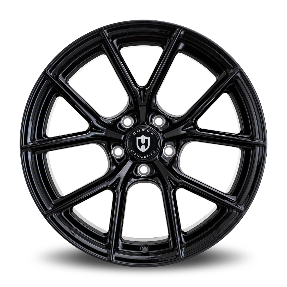 Curva CFF70 19x10 Gloss Black wheel