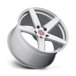 Victor Equipment Baden 18x11 Silver w/Mirror Cut Face wheel