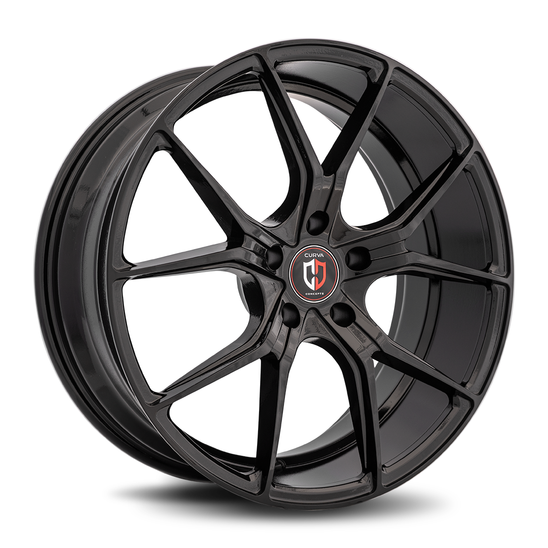 Curva C42 20x10 Gloss Black wheel