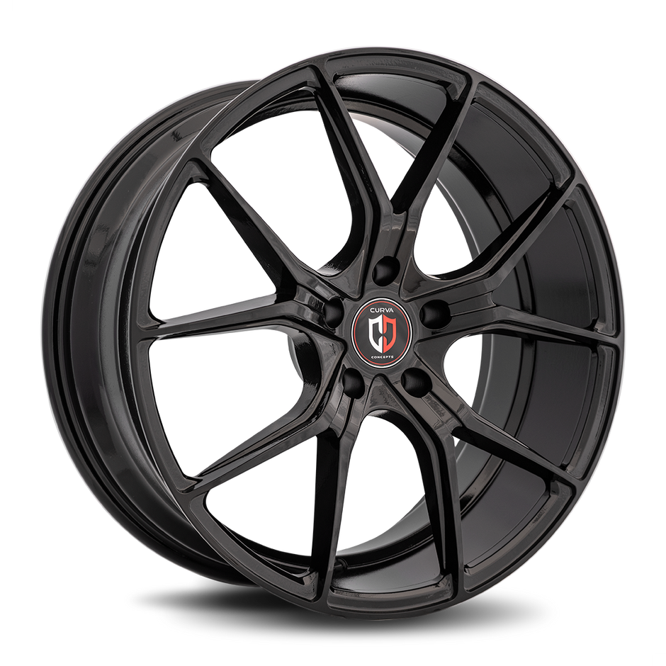 Curva C42 20x10 Gloss Black wheel