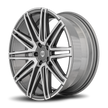 Curva C48 20x10.5 Gun Metal Machine Face wheel