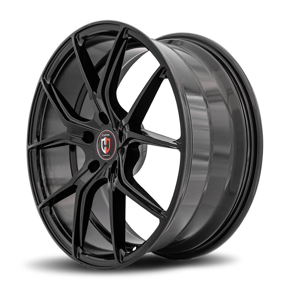 Curva C42 20x8.5 Gloss Black wheel
