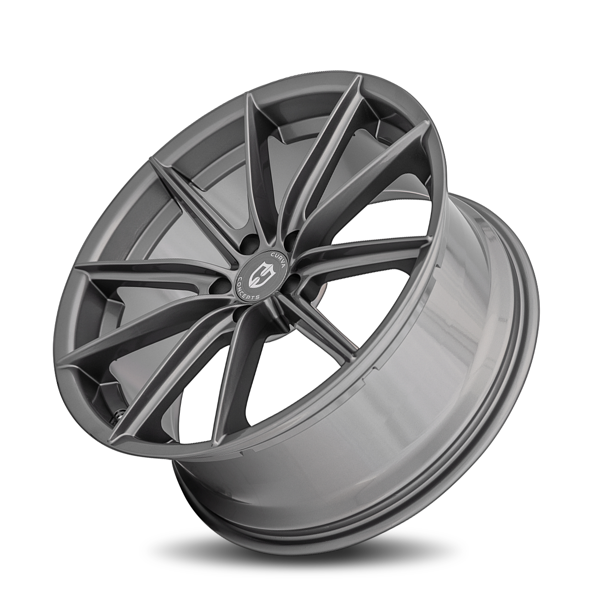 Curva C46 20x9 Gloss Gun Metal wheel