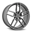 Curva CFF25 20x10 Gun Metal Machine Face wheel