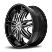 Diablo Wheels Morpheus 22x9.5 Gloss Black wheel