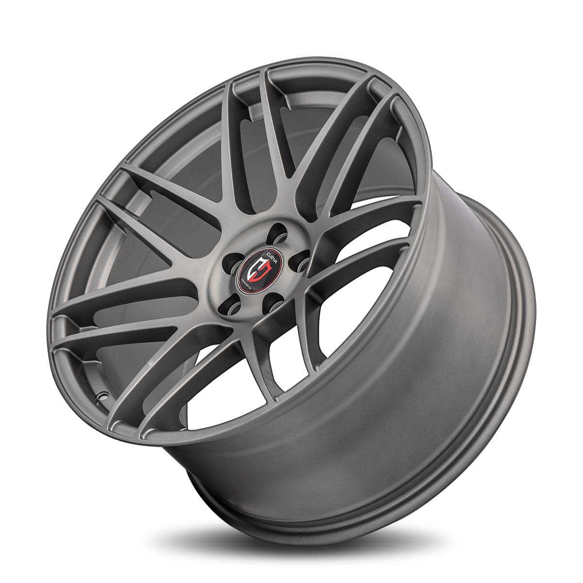 Curva C300 20x9.5 Matte Gun Metal wheel