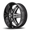 Diablo Wheels Elite 30x10 Gloss Black wheel