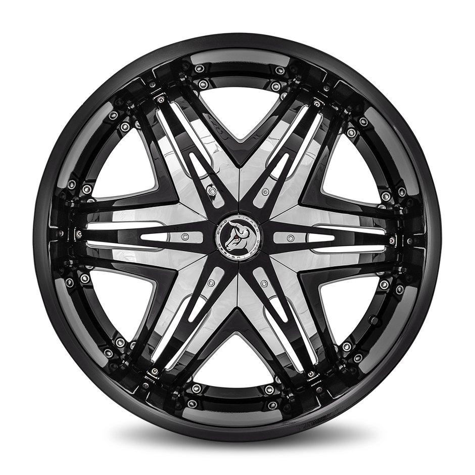 Diablo Wheels Elite 22x8.5 Gloss Black wheel