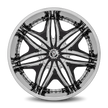 Diablo Wheels Morpheus 24x10 Chrome wheel