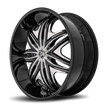 Diablo Wheels Morpheus 24x10 Gloss Black wheel