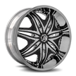 Diablo Wheels Morpheus 22x9.5 Chrome wheel