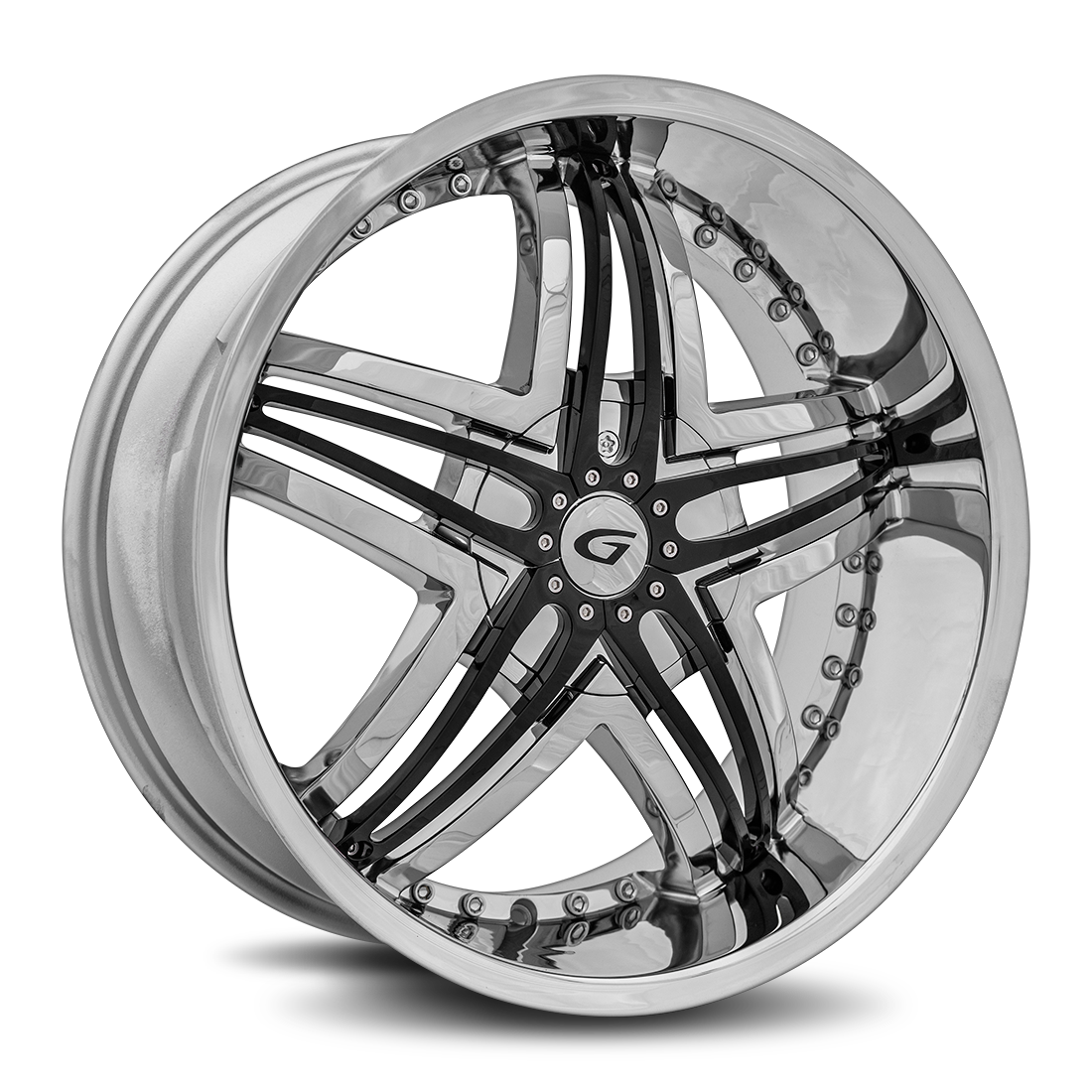 Diablo Wheels Blitz 20x9.5 Chrome wheel