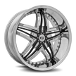 Diablo Wheels Blitz 20x9.5 Chrome wheel