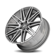 Curva C48 20x10.5 Gun Metal Machine Face wheel
