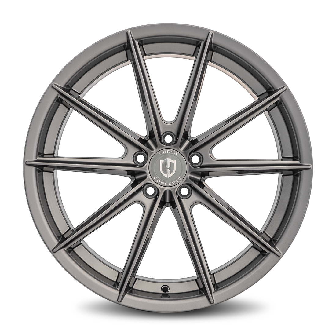 Curva C46 20x9 Gloss Gun Metal wheel