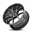 Curva C42 20x10 Gloss Black Machine Face wheel