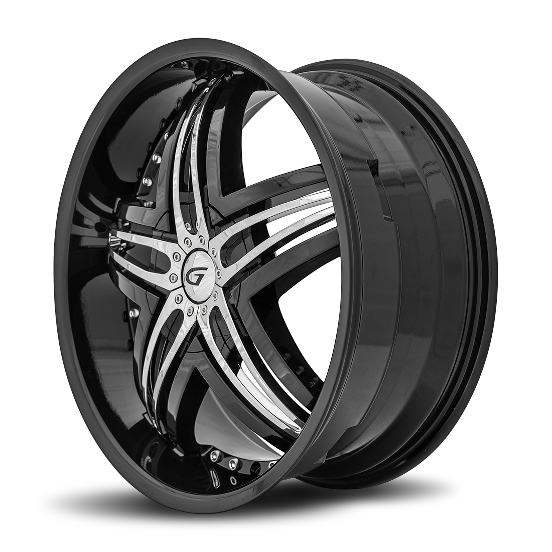 Diablo Wheels Blitz 22x8.5 Gloss Black wheel