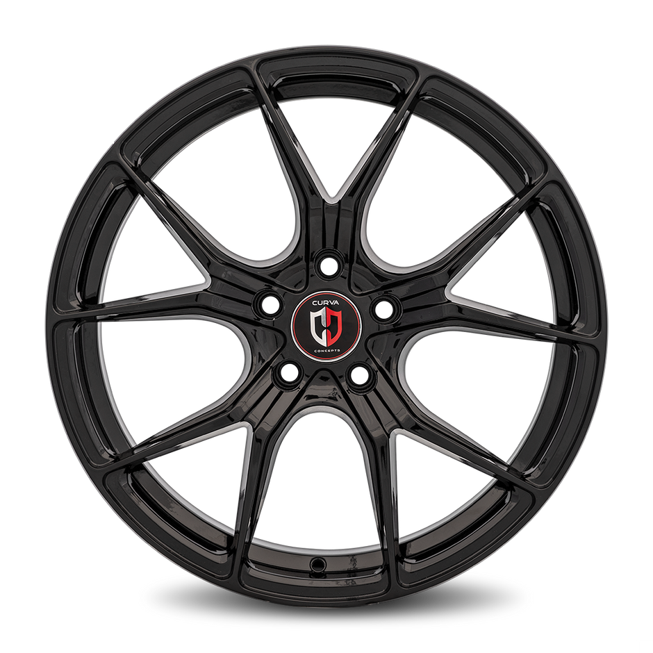 Curva C42 19x8.5 Gloss Black wheel