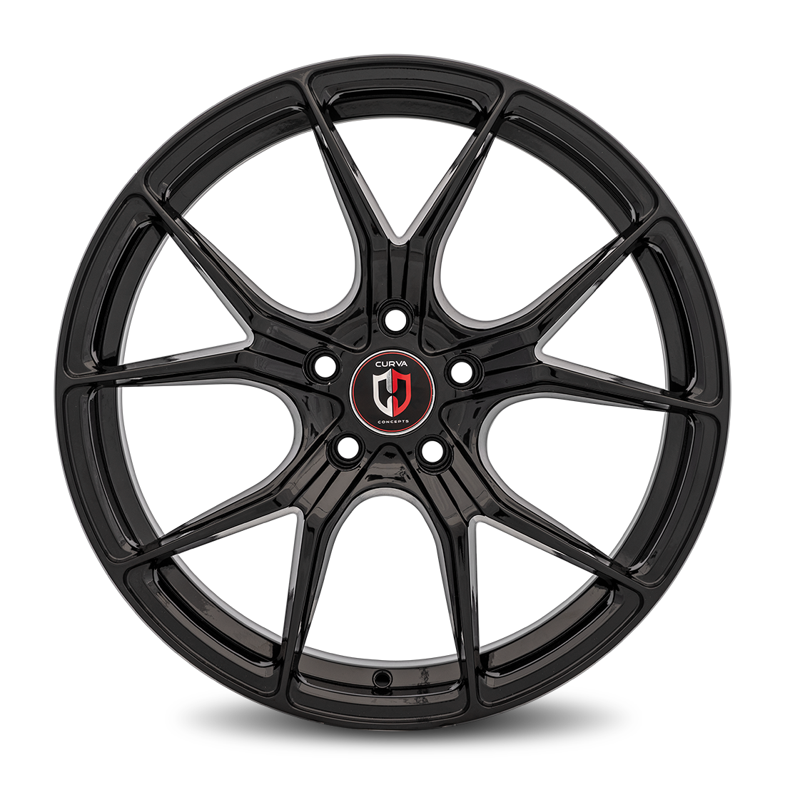 Curva C42 19x8.5 Gloss Black wheel